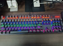 雷柏（Rapoo） V500PRO 有线背光机械键盘 104键全尺寸游戏电竞笔记本电脑多媒体办公吃鸡全键无冲键盘 黑轴 实拍图
