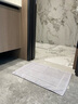 柏能纯棉酒店地巾浴室门口吸水地垫厕所地垫卫生间脚垫子40x60cm 实拍图