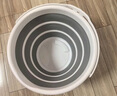 家杰优品折叠水桶10便携收纳大容量加厚泡脚桶车载储水桶钓鱼桶旅行洗车桶 实拍图