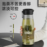 恩尔美（nRMEi）磁弹泡茶杯大容量茶水分离杯男士便携防摔运动水杯磁吸泡茶杯子 【进口TRITAN+杯刷】黑色800ml 实拍图