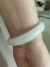 印象眸【臻选级】和田玉手镯白玉镯子平安镯内径约59-60mm送妈妈 实拍图