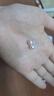 中国黄金淡水珍珠18k金耳钉女彩金耳饰女生结婚纪念日礼物送老婆女友生日 18k金珍珠耳钉-白金色【京速达】 实拍图