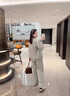 苒琦妈咪孕妇装秋装套装2025新款时尚韩版宽松长袖卫衣休闲运动长裤两件套 灰色套装 L 实拍图
