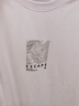 森马（Semir）短袖T恤男凉感抗菌夏装户外设计感印花上衣休闲圆领t恤通勤潮 漂白10007 M 实拍图
