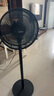 美的（Midea）【超级单品】七叶轻音立式电风扇家用柔风落地扇台式桌面小型风扇大风量节能摇头宿舍电扇 SAF30AB 实拍图