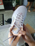 李宁利刃5V2丨聚核芯助力系统篮球鞋男子低帮防滑百搭专业比赛运动鞋 白/荧光海棠红(V059款)-8 春意 44 实拍图