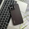 羽唯YOOVEI适用于苹果17pro手机壳高端真皮iPhone16ProMax保护套轻奢网红女简约ip15后壳高档por13商务 【咖啡色】优质头层真皮+升级镜头保护 苹果16ProMax 实拍图