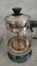 金灶（KAMJOVE） 养生壶煮茶器喷淋式煮茶炉白茶壶黑茶壶办公室家用蒸汽煮茶壶1L 黑色搭配小茶杯两个 实拍图