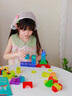 糖米 TEMI儿童益智玩具磁力积木块立体磁吸方块几何拼装宝宝生日礼物 实拍图