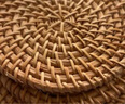 四万公里藤编隔热垫子家用防烫锅垫碗垫耐高温餐桌垫耐热盘子垫杯垫茶壶托 实拍图