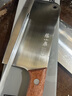 张小泉砍骨头专用刀菜刀刀具砍骨刀斩骨刀剁大骨刀屠夫屠宰专用家用厨房 重型加厚砍骨刀【赠磨刀棒】 实拍图