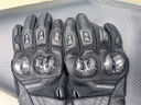 摩多狼（MOTOWOLF）骑行夏季手套四季摩托车手套碳纤维透气复古机车防摔男女骑士装备 实拍图