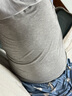 海澜之家背心男纯棉男士背心100%纯棉汗衫男宽松大码老头衫打底背心男保暖 5A抗菌凉感冰丝-白色/浅灰(2件) XL -175/100(130-150斤) 实拍图