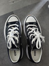 匡威（Converse）官方 Run Star Hike低帮帆布流星厚底鞋黑色168816C 黑色/168816C 35 实拍图