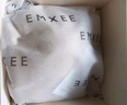 嫚熙（EMXEE）哺乳文胸春秋薄款舒适无痕聚拢前开扣怀孕喂奶哺乳内衣柔雾杏L码 实拍图