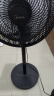 美的（Midea）【超级单品】七叶轻音立式电风扇家用柔风落地扇台式桌面小型风扇大风量节能摇头宿舍电扇 SAF30AB 实拍图