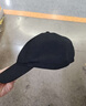 回力（Warrior）帽子男棒球帽纯棉大头围户外鸭舌帽女透气大帽檐显脸小运动遮阳帽 升级刺绣黑色（100%棉） L 加大加深款【56-60cm】 实拍图