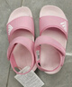 阿迪达斯（adidas）儿童凉鞋夏季男女大小童沙滩鞋  IH3634粉/白  实拍图