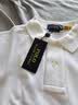 Polo Ralph Lauren 拉夫劳伦 男装 经典款定制修身版棉网格网球衫RL12673 100-白色 M 实拍图