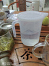柏蝶莱食品级加厚塑料量杯带刻度量筒烘焙奶茶店计量杯烧杯塑料带盖杯子 带盖加厚1000ml 实拍图