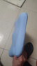 沙发靠垫护腰背靠一体腰靠办公室座椅久坐乳胶坐垫腰枕腰部支撑靠 男女通用马卡蓝护腰玖姿 39cm*34cm 枕套 人体工学记忆棉 实拍图