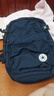 匡威（Converse）官方 Straight Edge男女休闲简约双肩包书包10021138 10021138-A02/暗夜蓝色 OSFA 实拍图
