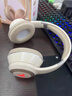 XVVMI适配索尼蓝牙耳机头戴式发光炫酷HiFi高音质颜值无线运动游戏降噪电竞PC电脑有线带麦克风二合一 亲肤色 HiFi无损音质-可蓝牙连接_插线 实拍图