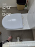 起点如日（QIDIANRURI）马桶盖通用加厚坐便器盖子家用UV型座厕盖板老式抽水马桶圈器配件 【U型快装】双层加厚抗断 实拍图
