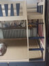 耀拓【免费安装】实木儿童床上下床高低床成人上下铺男女孩双层子母床 松木蓝直梯款 上铺宽100下铺宽120 实拍图