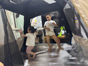 TANXIANZHE探险者帐篷4-5人户外全自动便携式露营公园野餐野外黑胶防晒帐篷 实拍图