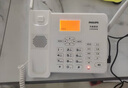 飞利浦(PHILIPS）无线插卡电话座机全网通4G可录音移动联通电信家用办公固话CORD890B 白色 实拍图
