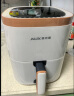 奥克斯（AUX） 空气炸锅7L大容量家用免翻面智能触屏定时多功能无油烟电炸锅不沾低脂煎炸锅薯条机大功率 【重磅上市】旋钮双控象牙白 7L 实拍图