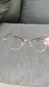 精工(SEIKO)[免费配镜]眼镜框男女款全框钛材眼镜架H03097 01+蔡司1.60防蓝光 实拍图