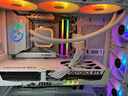 微星（MSI）刀锋100R白色玻璃侧透机箱支持ATX主板(显卡竖装/360冷排/3把ARGB风扇/前置Type-C/ARGB控制器） 实拍图