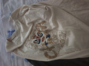 JEANSWEST LIFE真维斯国潮短袖t恤男夏季中国舞狮潮流半袖男大童纯棉宽松打底衫 实拍图
