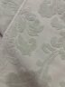 沐凡（mufan）全棉毛巾被 四季单双人加厚老式毯子纯棉学生四季空调午睡盖毯 欧雅绿色 150*200cm 实拍图