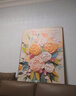 艺环宇奶油风花卉抽象装饰画现代简约玄关走廊过道挂画客厅背景墙落地画 实拍图