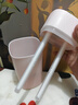 加湿器家用空气加湿器净化器香薰机空调房轻音usb桌面办公室便携孕妇婴儿补水车载空气净化喷雾 双喷大雾-【莫兰迪粉】600ml 实拍图