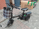 绿源折叠电动自行车成人助力便携超轻铝合金代驾车新国标锂电池电瓶车 航空旗舰版-20A-纯电60公里 实拍图