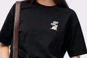 森马（Semir）【多彩凉感T】短袖t恤女夏中长款宽松舒适刺绣上衣109324100007 实拍图