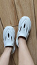 卡帝乐鳄鱼洞洞鞋男夏季套脚凉鞋外穿休闲拖鞋沙滩鞋子男 1571 白色 41 实拍图