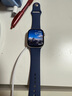 Apple/苹果 Watch Series 10 智能手表GPS款46毫米银色铝金属表壳丹宁色运动型表带M/L MX223CH/B 实拍图