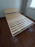 祝拓实木床双人床1.8米2米1.5米现代简约出租房简易单人床家用木板床 透气40高|裸床 1500mm*2000mm 实拍图