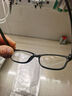 防蓝光老花镜女时尚超轻老花眼镜男高清镜片中年老阅读镜3118 亮黑框 防蓝光老花镜350度 实拍图