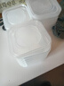【冰箱神器】保鲜盒食品级冷冻收纳盒微波炉饭盒学生便当盒餐盒 可冷冻收纳盒 10个装 350ml 实拍图