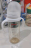 贝亲（Pigeon）自然离乳 PPSU重力球吸管奶瓶 双把手直饮杯 330mL 12月+ AA253 实拍图