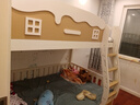 川兔·小屋上下床双层实木儿童床男孩女孩高低床上下铺公主成人子母床 爬梯款【送5cm床垫*2】 上铺宽115*下铺宽135 实拍图