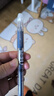 晨光(M&G)文具 热可擦中性笔 拔盖子弹头墨蓝色水笔0.5mm 小学生用热敏摩擦签字笔 12支/盒AKP61115B1 实拍图