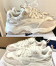 FILA 斐乐山丘鞋COLLINA女鞋复古运动鞋春新款户外休闲老爹鞋 棉花糖/朴色-MA 37.5 实拍图