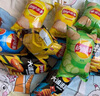 乐事（Lay's）薯片（黄瓜味+原味+红烩味+鱿鱼味+鸡翅味）400g 混合10包 实拍图